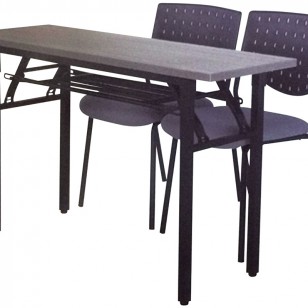 簡約時尚現代雙人辦公培訓長條桌可拼接多功能會議洽談培訓桌YJ-F035