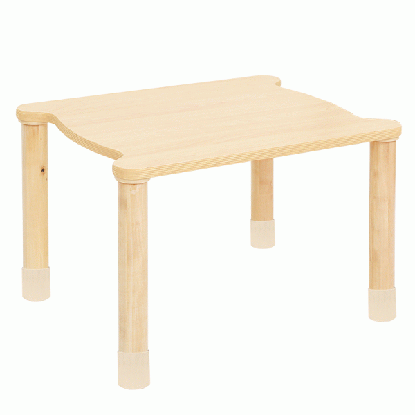幼桌4人木桌 挪葳森林系列 49/52/55桌高可選