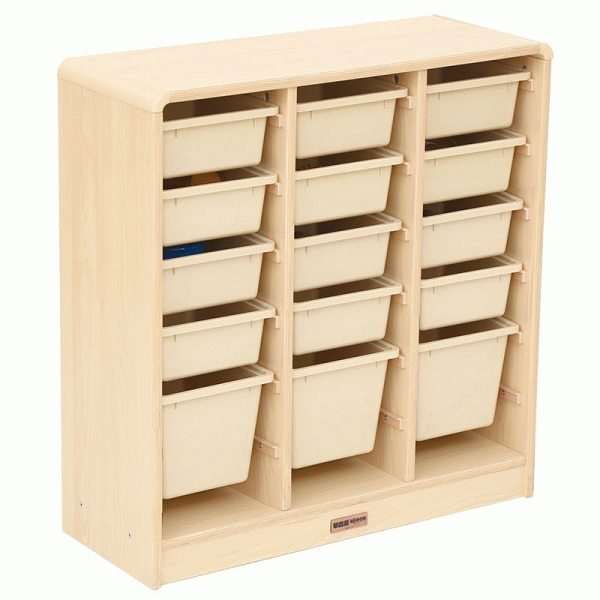 挪葳森林教具盒櫃