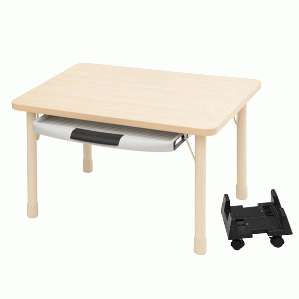 榻榻米式楓木電腦桌 3種桌高可選