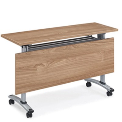 多功能現代簡約培訓桌可移動拼接帶輪辦公會議室長條桌YJ-F034 多功能現代簡約培訓桌可移動拼接帶輪辦公會議室長條桌YJ-F034