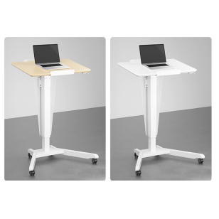 可移動會議主持台電動升降演講台