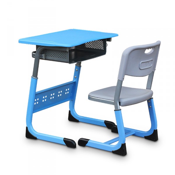 學生課桌椅 培訓輔導班桌椅 可升降課桌椅 高校校教室課桌椅