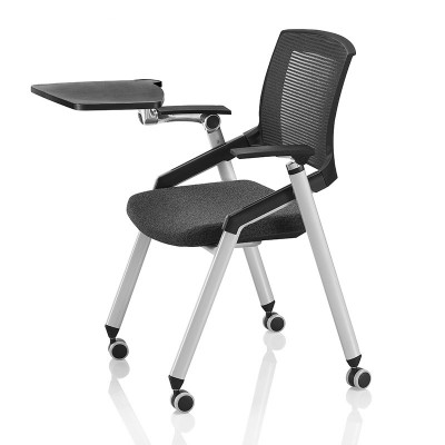 培訓椅 帶寫字板折疊培訓椅