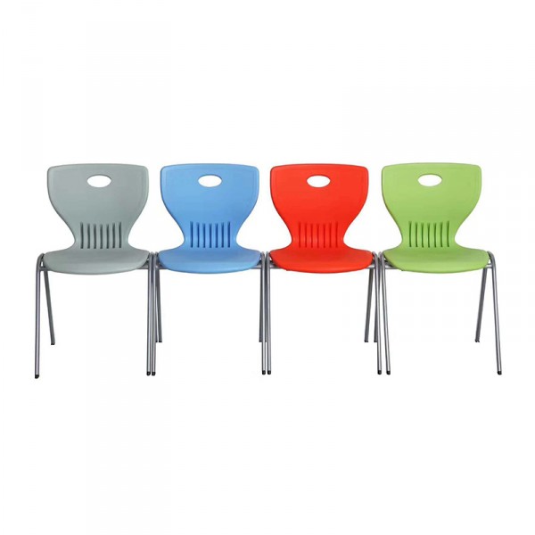 塑料椅 單椅 學校培訓塑料椅 時尚辦公會議椅 簡約職員培訓椅