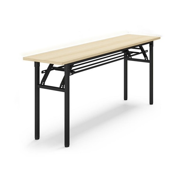 家用簡約辦公電腦桌 鋼木學生書桌特價長條拼接會議桌 簡約培桌