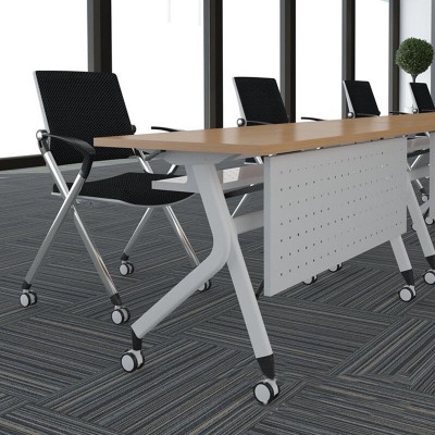 折疊培訓桌 長條會議桌簡約移動辦公桌多功能拼接會議桌