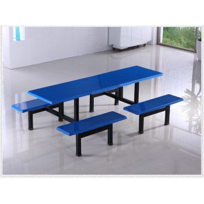 學生八人位連體餐桌椅