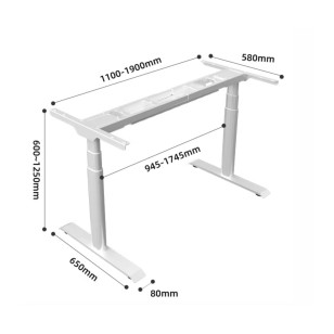 智能電動升降桌辦公電腦桌學習桌E6