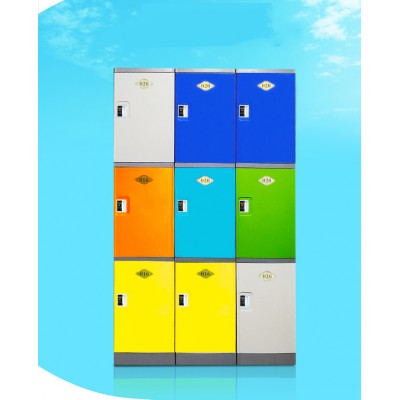 學校教室學生儲物櫃 幼兒園書包櫃高檔ABS全塑料溫泉汗蒸館更衣櫃