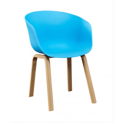 伊姆斯椅北歐熱轉印腿PP塑料面