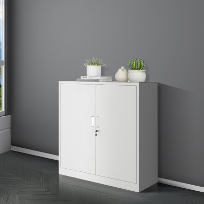 對開門矮櫃文件櫃工具資料櫃帶鎖財務檔案櫃