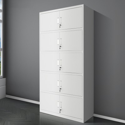 通體五節文件櫃憑證櫃資料櫃5層帶鎖財務檔案櫃