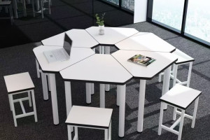 可拼接培訓桌會議桌案例展示