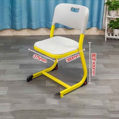 中小學生教室學習椅-活潑簧固定款