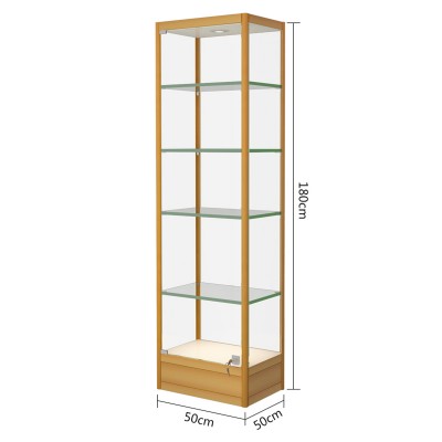 小型手辦玻璃展示櫃50*50*180(cm)款