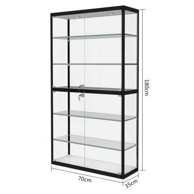 小型手辦玻璃展示櫃70*35*180(cm)款