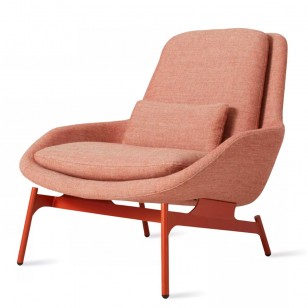 菲尔德休闲椅设计师创意躺椅简约单人沙发椅子
