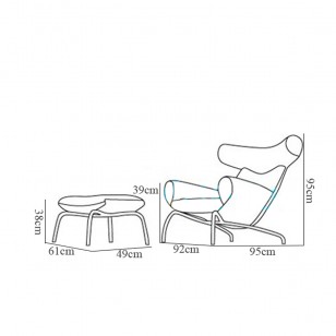 公牛躺椅簡約現代創意客廳臥室休閑皮椅