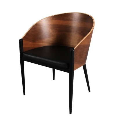 科斯特椅/簡約實木彎板圍椅現代餐椅