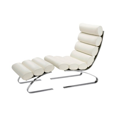 鼻窦躺椅排骨椅魚骨椅簡約現代不鏽鋼真皮椅子