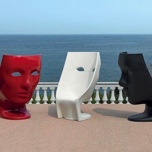 尼莫椅創意麵具造型躺椅/公園酒店大堂休閒椅