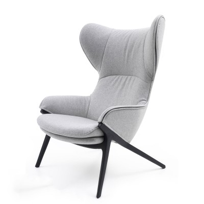 簡約現代皮藝單人梳化椅/北歐金屬布藝休閑椅子