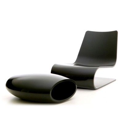 紐菲躺椅/簡約現代玻璃鋼休閑椅懶人梳化椅