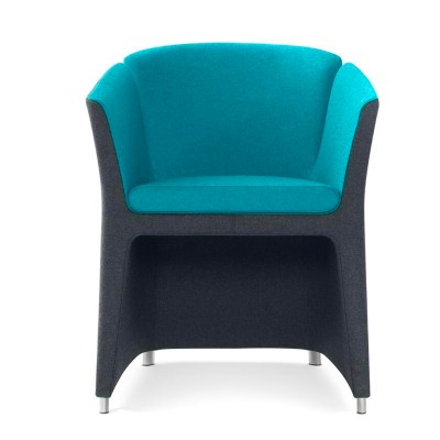 蓮花椅/現代皮藝單人梳化椅簡約布藝接待洽談休閑躺椅