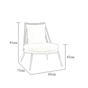 極光躺椅/簡約接待休閑梳化椅輕奢不鏽鋼躺椅