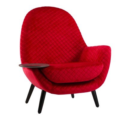 瘋狂國王/簡約單人梳化椅設計師現代布藝休閑躺椅