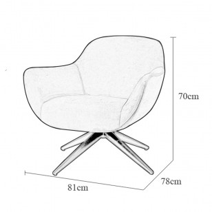 瘋狂椅/北歐布藝梳化椅設計師創意時尚休閑躺椅