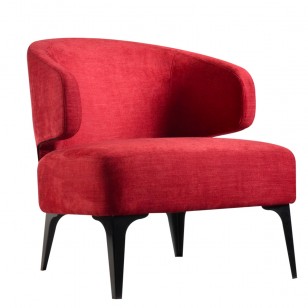 阿斯頓休閑躺椅簡約現代單人布藝梳化椅子