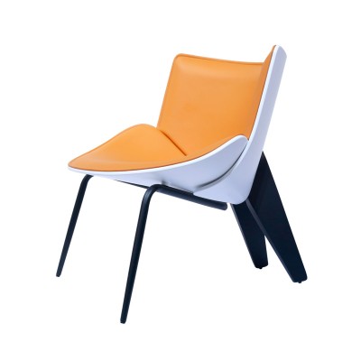 甲胄椅/簡約皮藝梳化椅/現代休閑椅