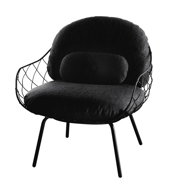 皮納休閑椅/設計師簡約現代鐵藝躺椅