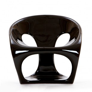 哈拉扶手椅/簡約玻璃鋼單人梳化椅/現代戶外休閑椅