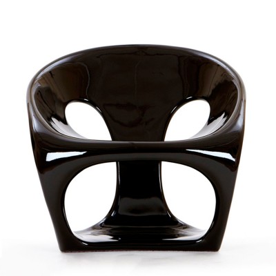 哈拉扶手椅/簡約玻璃鋼單人梳化椅/現代戶外休閑椅