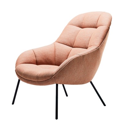 芒果椅簡約布藝單人梳化椅現代休閑椅