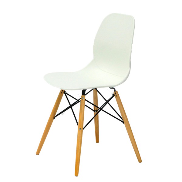 現代簡約休閒塑料靠背餐椅創意鐵藝椅實木辦公洽談椅戶外奶茶椅