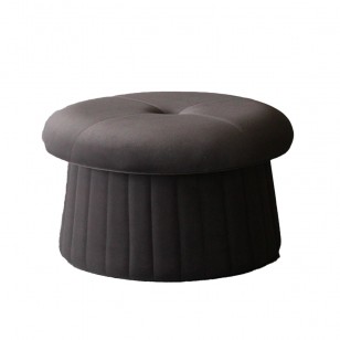 北歐梳化凳創意矮凳蘑菇坐墩臥室客廳穿鞋凳子門口圓墩家用小凳子-B款