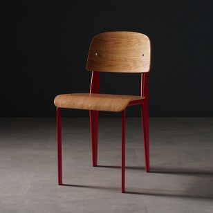 北歐創意餐椅實木椅餐廳現代簡約咖啡廳奶茶店甜品店鐵藝標準椅子