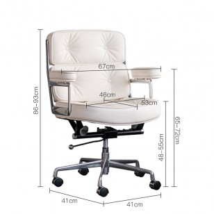 北歐辦公室電腦椅家用舒適輕奢人體工學椅子靠背書房升降老板座椅