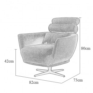 格調休閑椅/簡約靠背扶手單人梳化椅現代躺椅