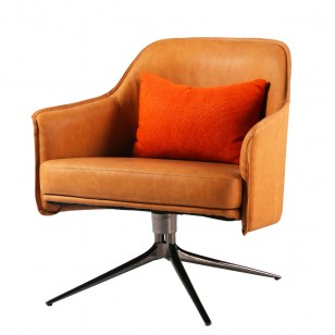 斯坦福扶手椅簡約皮藝單人梳化椅現代休閑躺椅