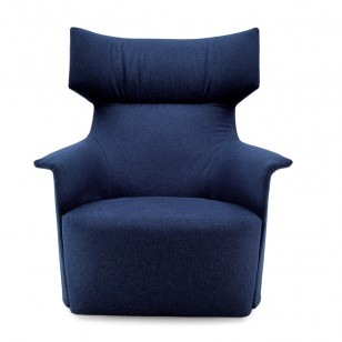 聖莫尼卡休閑椅簡約現代布藝單人梳化椅