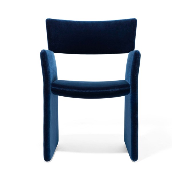 皇冠扶手椅簡約布藝梳化椅現代設計藝術休閑躺椅子