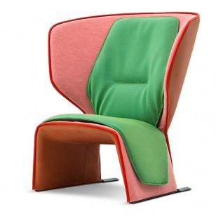 性別椅簡約布藝單人梳化椅現代休閑躺椅子