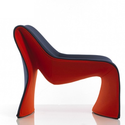 克勞休閑椅簡約現代布藝梳化椅