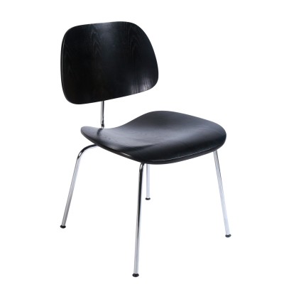 伊姆斯高矮腳全木凳簡約現代實木彎板餐椅子金屬腳休閑椅