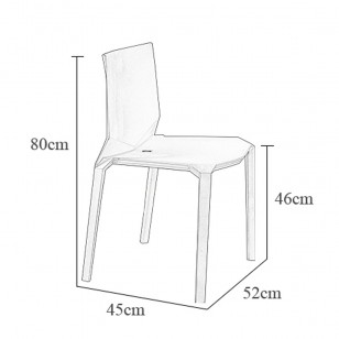 平面椅北歐設計師簡約堆疊餐椅戶外塑料椅子